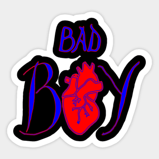 bad boy Sticker